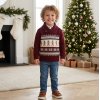 CPX01: Kids Gingerbread Man Knitted Christmas Jumper (9 months- 5 years)